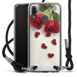 Carry Case Transparent Fabric black/silver