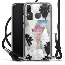 Carry Case Transparent Fabric black/silver