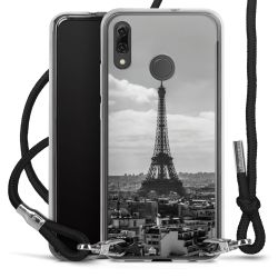 Carry Case Transparent Fabric black/silver