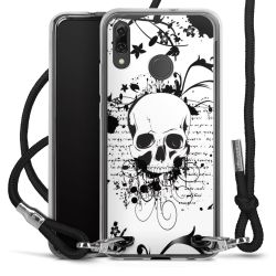 Carry Case Transparent Fabric black/silver