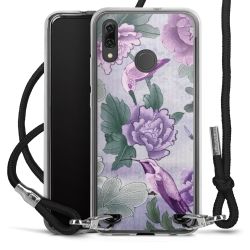 Carry Case Transparent Fabric black/silver