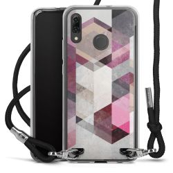 Carry Case Transparent Fabric black/silver