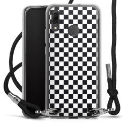 Carry Case Transparent Fabric black/silver