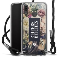 Carry Case Transparent Fabric black/silver