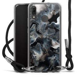 Carry Case Transparent Fabric black/silver