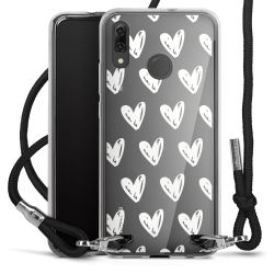 Carry Case Transparent Fabric black/silver