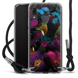 Carry Case Transparent Fabric black/silver