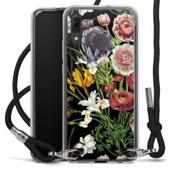 Carry Case Transparent Fabric black/silver