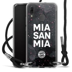 Carry Case Transparent Fabric black/silver