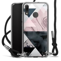 Carry Case Transparent Fabric black/silver