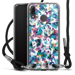 Carry Case Transparent Fabric black/silver