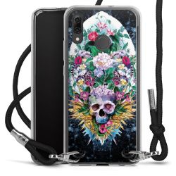 Carry Case Transparent Fabric black/silver