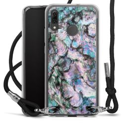 Carry Case Transparent Fabric black/silver