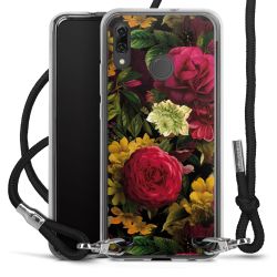 Carry Case Transparent Fabric black/silver