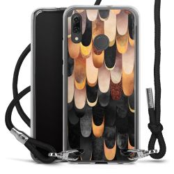 Carry Case Transparent Fabric black/silver