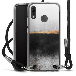 Carry Case Transparent Fabric black/silver