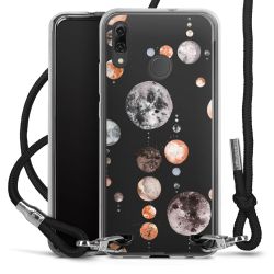 Carry Case Transparent Fabric black/silver