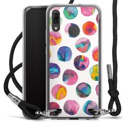 Carry Case Transparent Fabric black/silver