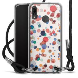 Carry Case Transparent Fabric black/silver