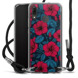 Carry Case Transparent Fabric black/silver