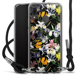 Carry Case Transparent Fabric black/silver