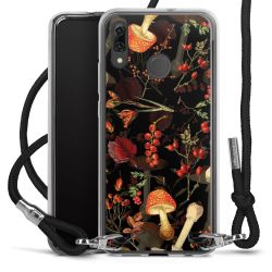 Carry Case Transparent Fabric black/silver