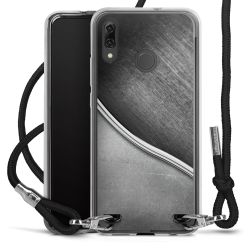 Carry Case Transparent Fabric black/silver