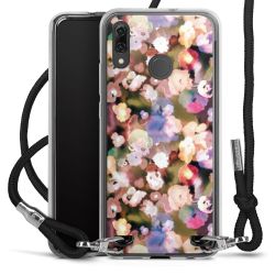 Carry Case Transparent Fabric black/silver