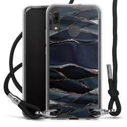 Carry Case Transparent Fabric black/silver