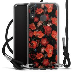 Carry Case Transparent Fabric black/silver