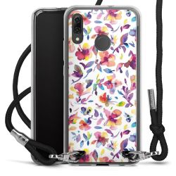 Carry Case Transparent Fabric black/silver