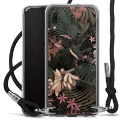 Carry Case Transparent Fabric black/silver