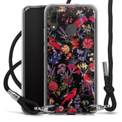 Carry Case Transparent Fabric black/silver