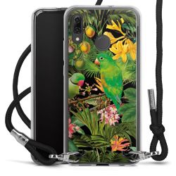 Carry Case Transparent Fabric black/silver