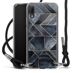 Carry Case Transparent Fabric black/silver