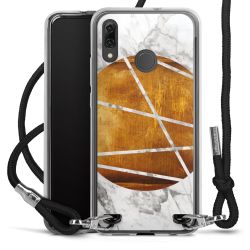 Carry Case Transparent Fabric black/silver