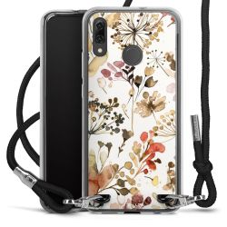 Carry Case Transparent Fabric black/silver