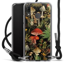 Carry Case Transparent Fabric black/silver