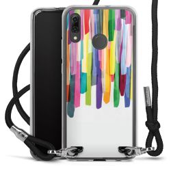 Carry Case Transparent Fabric black/silver