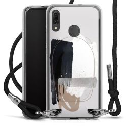 Carry Case Transparent Fabric black/silver