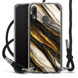 Carry Case Transparent Fabric black/silver