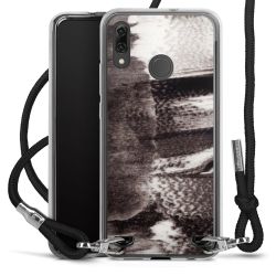 Carry Case Transparent Fabric black/silver