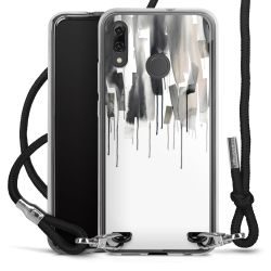 Carry Case Transparent Fabric black/silver