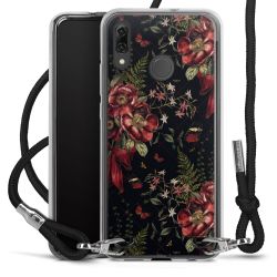 Carry Case Transparent Fabric black/silver