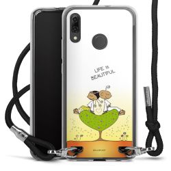 Carry Case Stoff schwarz/silber