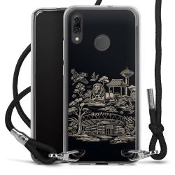 Carry Case Stoff schwarz/silber