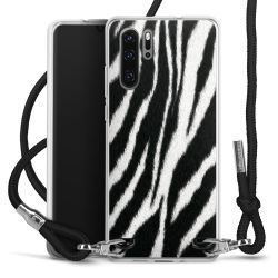 Carry Case Transparent Fabric black/silver