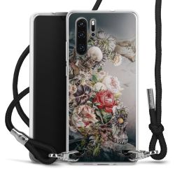 Carry Case Transparent Fabric black/silver