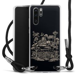 Carry Case Stoff schwarz/silber