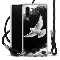 Carry Case Transparent Fabric black/silver